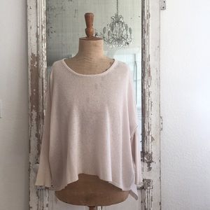 Subtle Luxury “Loose & Easy” Cashmere, S/M, Cream